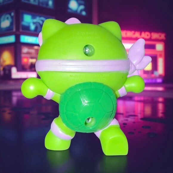 TMNT X McDonald Happy Meal Toy Hello Kitty My Melody Hello Kitty X Donatello A3 - Picture 3 of 3